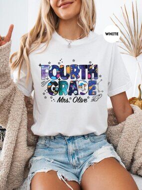 Galaxy Back To School Shirt, First Day of School Tee